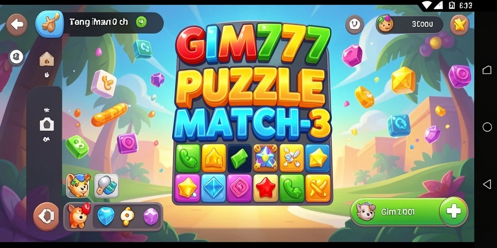 Tampilan gameplay GIM777 yang menarik dan penuh warna.